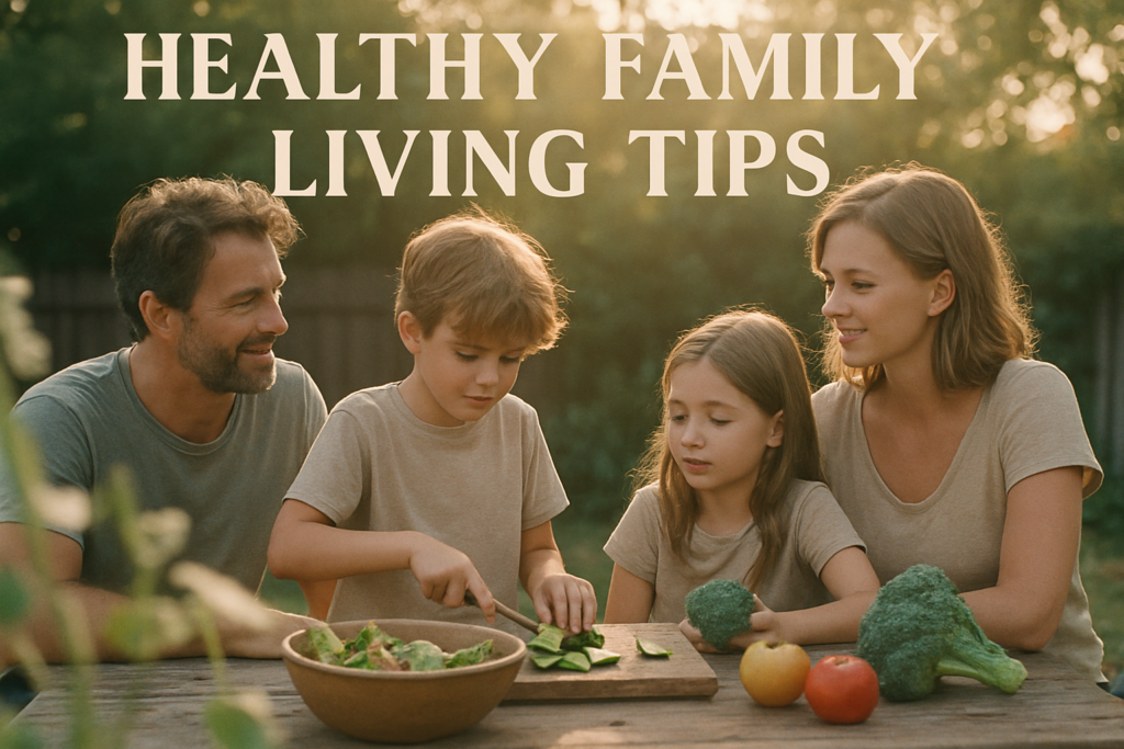 healthy family lifestyle tips