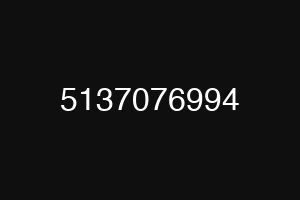 5137076994