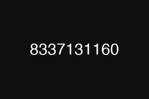 8337131160